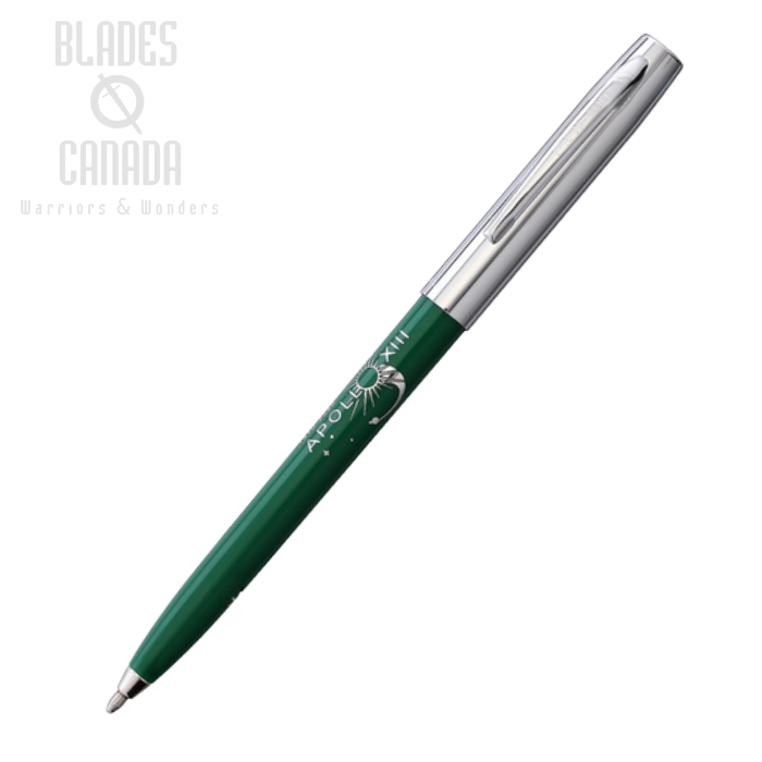 Fisher Space Pen Apollo 13 Cap-O-Matic Pen, 50th Anniversary Green, FP775-13-50-GR